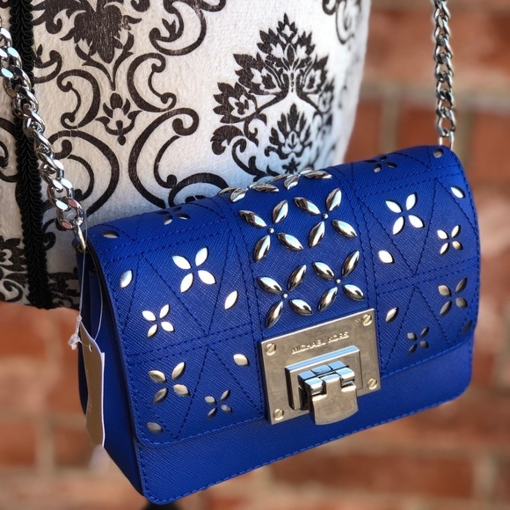 Michael kors Tina small clutch crossbody leather